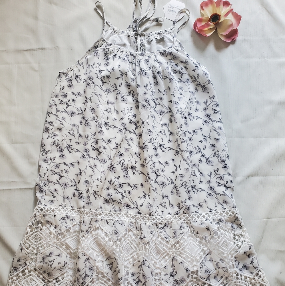 Paper Crane floral dress